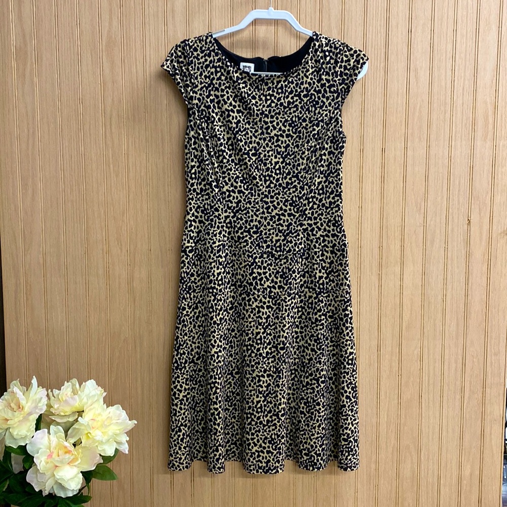 Anne Klein Women’s Dress size 8 animal print
